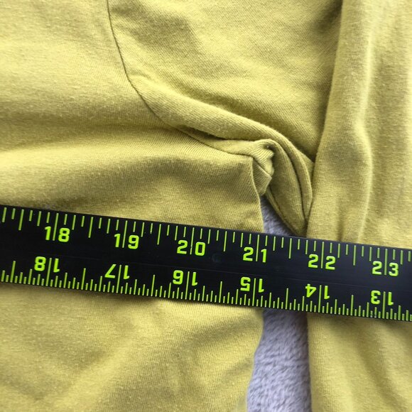 J. Jill Womens Tunic Blouse Top Large Green Embroidered Floral 3/4 Sleeve Boho - Picture 5 of 14